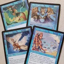 Commander Magic Deck MTG Cards = ALL 100 ***White & Blue BIRDS Kastral Tribal*** - Image 4