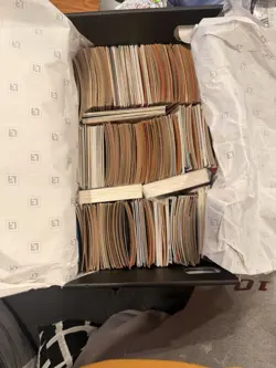 Large Assorted Collectible Card Game Lot Box Standard Card Size Card Stock - Image 2