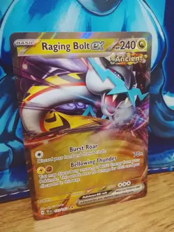 Raging Bolt ex 123/162 Sv05: Temporal Forces Holo - English - Pokemon TCG - Image 1