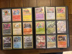 Pokemon Binder Collection Holo Rare WOTC Vmax Mid Era FIRE Gas Lot TCG - Image 4