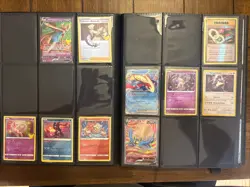 Pokemon Binder Collection Holo Rare WOTC Vmax Mid Era FIRE Gas Lot TCG - Image 5