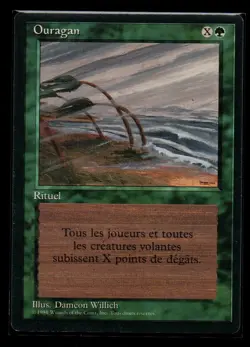 MRM FR/VF Ouragan - Hurricane NM/M MTG magic FBB - Image 1