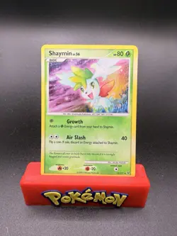 Pokemon Card - Shaymin - Holo Rare (15/127) Platinum Base Set *LP* Swirl - Image 1
