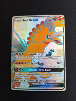 Pokemon Ho-Oh GX Hidden Fates SV50/SV94 Shiny Vault Card - Image 1