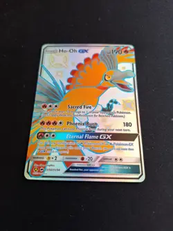 Pokemon Ho-Oh GX Hidden Fates SV50/SV94 Shiny Vault Card - Image 2