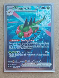 Yanmega Ex 228/182 Destined Rivals Pokemon Card NM Pack Fresh - Image 1