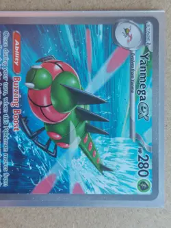 Yanmega Ex 228/182 Destined Rivals Pokemon Card NM Pack Fresh - Image 3