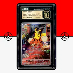 Pokemon CGC 10 PRISTINE Detective Pikachu Pre-Order 098/SV-P Promo PSA Japanese - Image 1