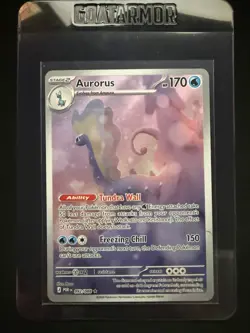 Aurorus 092/088 ME03 Perfect Order Illustration Rare Holo Pokemon TCG Card NM - Image 5