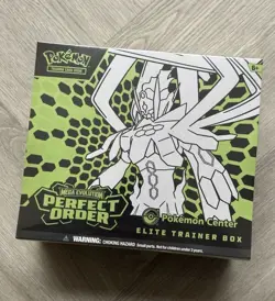 Pokemon TCG: Mega Evolution-Perfect Order Pokemon Center ETB - Brand new sealed - Image 2
