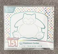 Pokemon - Scarlet and Violet 151 Pokemon Center Elite Trainer Box ETB - SEALED - Image 1