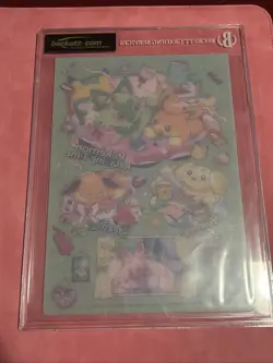 BGS 10 BLACK LABEL JUMBO ART BOARD POKEMON PENCIL RELAXING TIME TINKATINK EEVEE - Image 3