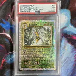 Pokemon Legendary Collection Beedrill 20/110 Reverse Holo PSA 7 - Image 1