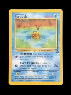 Pokemon TCG Psyduck 20 Black Star Promo NM/Mint WOTC Vintage - Image 1