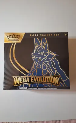 Pokemon TCG Mega Evolution Lucario Elite Trainer Box ETB New/ Factory Sealed🔥 - Image 1