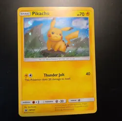 Pokemon Pikachu Sm183 Promo Holo Nm - Image 1