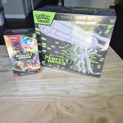 Pokemon Mega Evolution Perfect Order Elite Trainer Box & Booster Bundle - Image 1