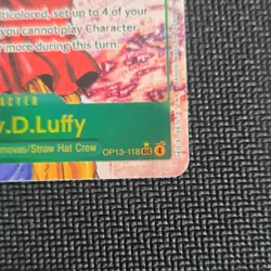 2025 One Piece OP13 Luffy Ace Sabo Alt Art Gradable English Lot of 3 - Image 5