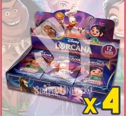 Disney Lorcana TCG: Shimmering Skies Booster Box Case 4 Boxes | Ships 8/9 - Image 1