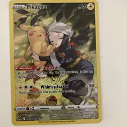 Pokemon TCG Pikachu Lost Origin Trainer Gallery Tg05/Tg30 Holo Ultra Rare - Image 2