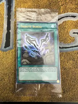 Yugioh SEALED Tribute Burial LART-EN053 Ultra Rare Limited Edition!! - Image 1