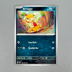 Pokemon TCG Card - Scraggy 60/91 Common | 2024 Paldean Fates | NM/Mint - Image 2