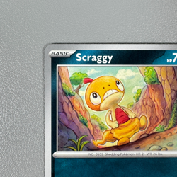 Pokemon TCG Card - Scraggy 60/91 Common | 2024 Paldean Fates | NM/Mint - Image 3