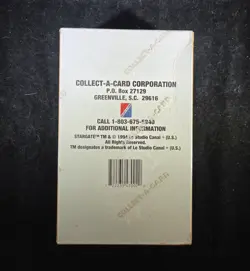1994 Collect-A-Card Stargate Trading Cards - Sealed Box - Image 2