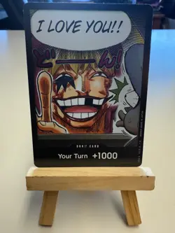 ONE PIECE Card Game: Don!! Card I Love You!! -Kingdoms of Intrigue Alt Art FOIL - Image 1
