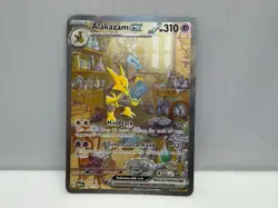 Pokemon Scarlet & Violet 151 Alakazam EX SIR/SAR Card 201/165 English NM - Image 1
