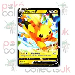 Pikachu V SWSH285 - SWSH Black Star Promo - Pokemon Card - Near Mint - Image 1