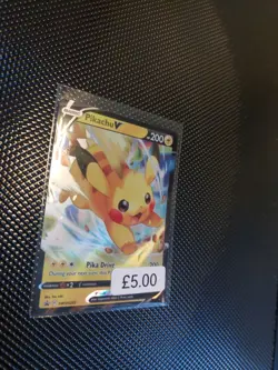 Pikachu V SWSH285 - SWSH Black Star Promo - Pokemon Card - Near Mint - Image 2