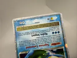 Vintage Y2K Empoleon LV.X Pokemon Black Star Promo Card #DP11 2007 Authentic - Image 5