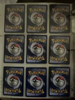 Pokemon Card Lot - 9 Jungle First Editions NM - Image 2