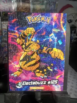 Electabuzz #125 - Cracked Ice Holo - Crystal Collection 2024 - Pokemon Card - Image 1