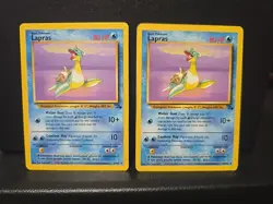 Pokemon Card - Lapras Fossil Unlimited 25/62 Rare DMG - Image 1