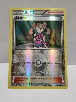 Shauna 111/124 Fates Collide R Holo Trainer Supporter Pokemon TGC Card [ENG] * - Image 1