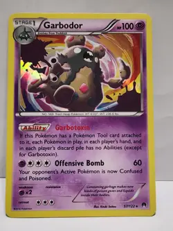 Garbodor 57/122 XY BREAKPoint Pokemon Holo Foil Rare Pokemon TCG Card [ENG]* - Image 1