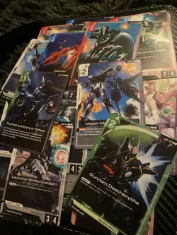 Gundam TCG - GD01 Newtype Rising - 80+ Card Bulk - Image 1