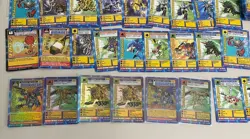 Digimon Card Lot - 1999 Bandai Vintage Collection 124 Cards (6 Holos) NM to LP - Image 5