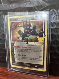Pokemon Greninja Gold Star SWSH144 New & Sealed Promo Card Celebrations - Image 2