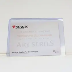 Owlbear Shepherd Art Card Art Series Stamped: Battle for Baldur's Gate - Image 2