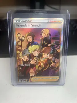 Pokemon TCG Crown Zenith Friends in Sinnoh Full Art Holo Ultra Rare Card 149/159 - Image 1