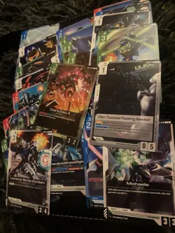Gundam TCG - GD01 Newtype Rising - 50+ Card Bulk - Image 1