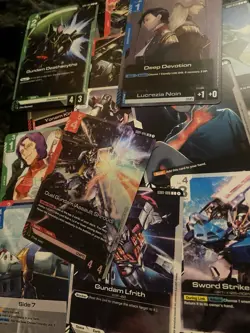 Gundam TCG - GD01 Newtype Rising - 50+ Card Bulk - Image 3
