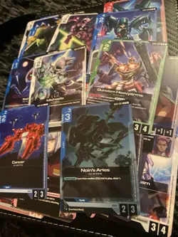 Gundam TCG - GD01 Newtype Rising - 50+ Card Bulk - Image 5