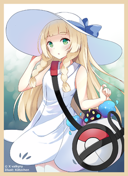 Pokemon Lillie Doujin Card Sleeve Protector - Image 1