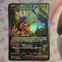 Pokemon Koraidon ex 247/198 SV01 Full Art Holo Special Illustration Rare - Image 1