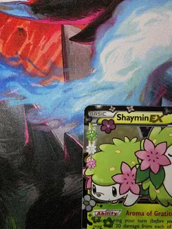 Shaymin EX XY148 MP Ultra Rare Black Star Promo Pokemon TCG - Image 4