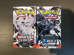 Pokemon TCG Scarlet & Violet – Black Bolt & White Flare Booster Pack Bundle 2PK - Image 2